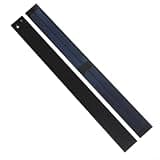 Flexible Solar Panel 6V 0.6W, Thin Bendable Amorphous Silicon Module DIY Projects, Lights, and Small Appliances, Lightweight Portable PV Cell 37.5x3.5cm