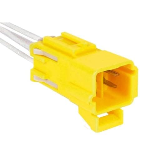 KarParts360 for Saturn Aura 2007 2008 2009 Multi-Purpose Pigtail | Yellow | Square Shape | 4 Terminals | Male Terminal | 431.8 Millimeters Wire Harness Length