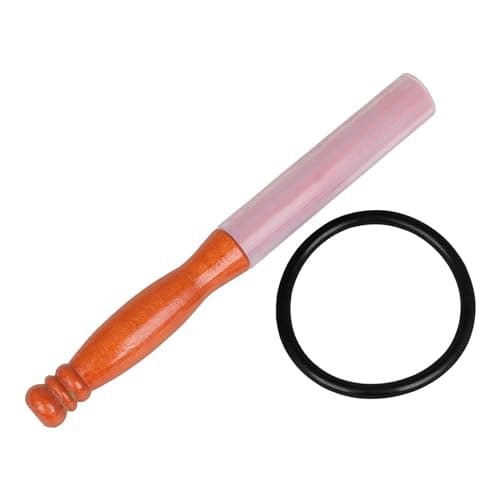 Singing Bowl, Stick Wood Rubber O-Rings Parts Percussion Instrument Parts Crystal