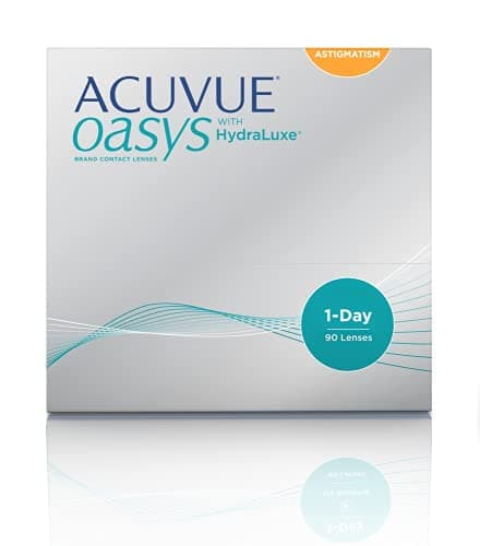 ACUVUE OASYS 1-Day for Astigmatism con tecnología HydraLuxe - Lenti Giornaliere - protezione UV - 90 lenti