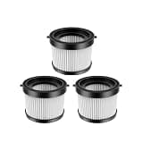 Washable And Reusable Filter, Compatible For DEWALT DCV501HB 20V DCV5011H, Handheld Vacuum Replacement Part(3pcs)