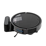TRABVVIJSC Robot Vacuum Automatic Recharge Three-in-One Cleaning Vacuum Cleaner Intelligent Robot Household Sweeper(Black US)