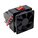 200W Electric Car Heater Fan 12V 24V for Winter with Window Defroster and Demister Compatible with Many Cars (24V)