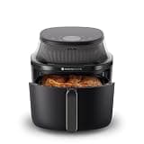 Philips Airfryer 3000 Series - Premium 6.5qt Airfryer with Window, RapidAir Plus Technology, 16 Ways to Cook, 90% Less Fat, Easy to Clean, Touchscreen, Energy Saving (NA330/00)