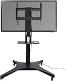 LBAawxe Mobile TV Cart On Wheels - Motorized TV Mount - Motorized TV Lift, Motorized TV Lift Fits 32-75 Inch Screen