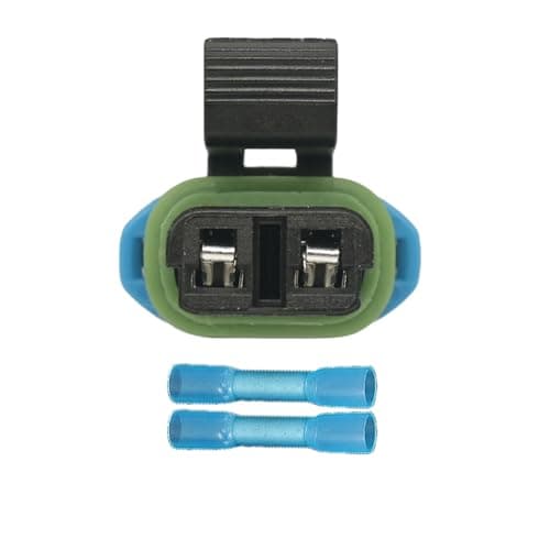 Geradepart Door Lock Switch Connector Pigtail Plug S-1819 1P1593 12116247 PT288 Fit for Gmc C2500 C3500 K2500 K3500 Sierra | Fit for Chevy C2500 C3500 K2500 K3500 Silverado 1500 2500 00, 2 Pin