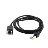 BSUHGIFNU Male to Female RJ45 Ethernet Internet Network LAN RJ45 Extension Cord for Laptop PC ADSL Modem Router Shielded Cable 0.3m 100cm