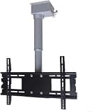 UHRLGHS TV Mount,Sturdy TV Mount,Sturdy Wall-Mounted TV Bracket Double Arm Tilt & Swivel for 43-100 Inch LED LCD OLED Plasma Screens Tvs - up to 800mm x 500mm - Max Loa,