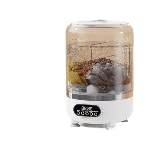 Portable Mini Turbo Washer USB Rechargeable Small Automatic Washing Machine for Socks Underwear with Spin Dry