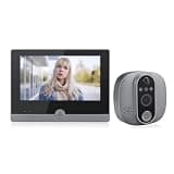 ONMYJFD Doorbell 4.3Inch 1080P Door Bell Peephole Camera 137° Wide Angle Night PIR Motion Detection Smart Home