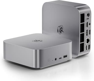 Beelink SER9 Pro Mini PC, AMD Ryzen 7 H 255(8C/16T, up to 4.9GHz), 24GB LPDDR5X 500GB PCIe4.0 SSD, Desktop Computer 4K@240Hz Triple Display HDMI 2.1+DP2.1+USB4, WiFi 6, BT5.2, 2.5G LAN, Al Voice Chip