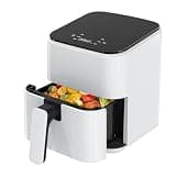 NEWBULIG Air Fryer, Compact Digital 3 Qt Airfryer with Nonstick Plate & Dishwasher Safe Basket, Quick Easy Meals, Features Auto Shutoff and Simple Touchscreen, Ideal for Small Spaces