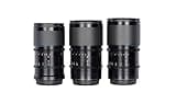 Light T2.9 1.6X Full-Frame Anamorphic Carbon Fiber Camera Lens Kit with Blue/Neutral Flare, for E DL RF X Z L Mount,for Photography(Blue Flare,35 50 75MM KIT_Z)