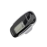 Omquot Simple Pedometer, Pedometer, Large LCD Screen, USB Rechargeable, Multiple Use Options for Women (#1)