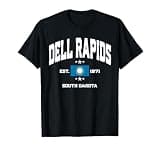 Dell Rapids South Dakota SD Retro Throwback Souvenir T-Shirt