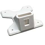 Clip to VESA Adapter Compatible with HP Monitor Stand Conversion Bracket, VESA 75x75 / 100x100 Mounting Adapter Kit for Monitor Arm & Wall Mount, Durable Display Mounting Solution