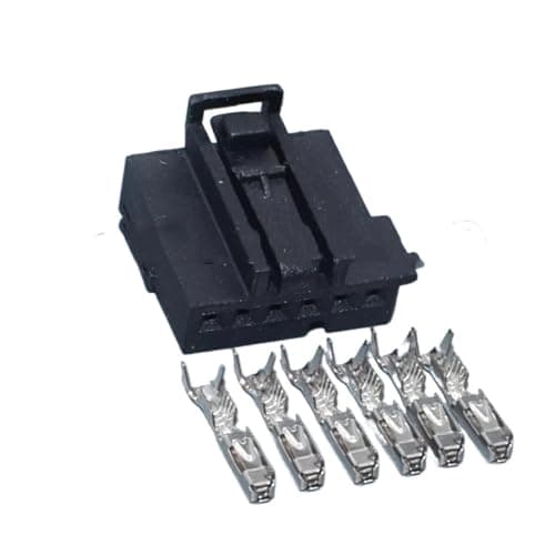 2/100Sets Auto 6pin Plug 1-969508-2 969508-2 Sensor Wiring Unsealed Connector With Terminals(2set)