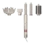 Shark FlexStyle | Air Multi-Styler & Drying System | Hair Dryer Brush for Blowouts with Coanda Auto- Wrap Curlers, Oval Brush, Curl-Defining Diffuser & Concentrator Attachment | Stone | HD435