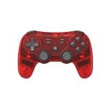 Retro Fighters Defender Pro Wireless Controller for PS1, PS2, PS3, Switch, & PC | 2.4GHz & Bluetooth (Crimson Red)
