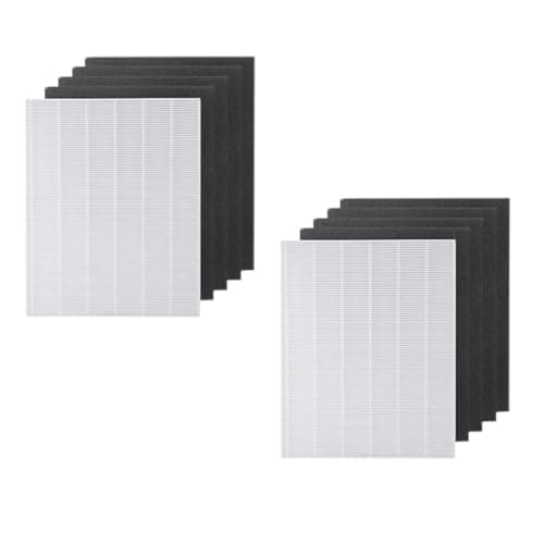 5 Pcs Replacement Filter Set 115115，Compatible For Winix，Plasmawave Air Purifier C535 5300 53002 6300 63002 P300 AM90 C909 9800(2set)