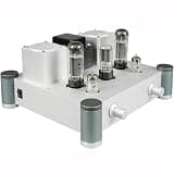 Zoienu Stereo Vacuum Tube Amplifier, Single-Ended Hi-Fi Stereo Tube amp, 10W x 2 Audiophile-Grade Power Output, for Home Audio and Outdoor Speakers.