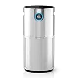 Shark Air Purifier for Home Large Room, Clean Sense Technology, HEPA Air Filter, 1000 Sq Ft, Kitchen, Filters Smoke, Captures 99.98% of Particles, Pet Dander, Pollutants, Dust, Allergens, HP201