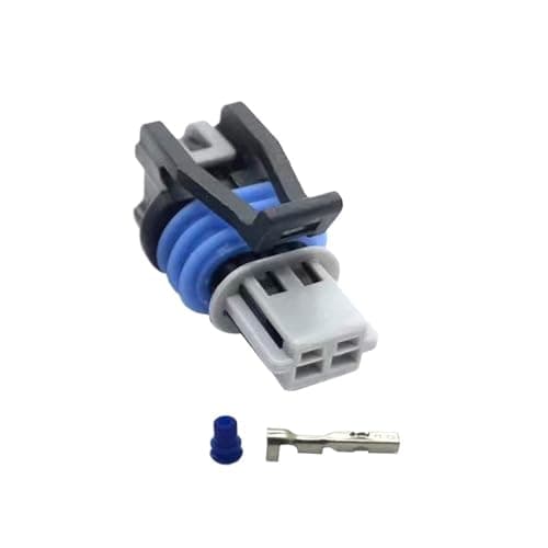SSXLSMYXGS 1 Set 2 Pin .5mm Waterproof Sensor Female Car Connector Include The Terminal and Seal 15449028 15449027 SSXLSMYXGS(Lavender)