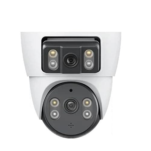 LNBBEQ V380 Pro Dual Lens Camera PTZ 360 Night Vision Indoor Ceilling Mount 6MP HD V380 Security Camera(AU Plug,Camera No Card)