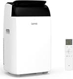 Garvee 14,000 BTU AC Unit, 3-in-1 Portable Air Conditioner with Cooling, Dehumidifier & Fan for Rooms up to 750 sq.ft, Remote Control, Sleep Mode, Timer & Window Kit