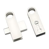 CarryBright Bulk Custom Mini USB Flash Drives 4GB to 128GB, Personalized Logo and Text, Custom Packaging for Corporate Events, Schools, Business Gifts, Wedding Gifts(100,128GB)