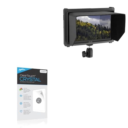 BoxWave Screen Protector Compatible with Elvid OCM-7P-HDR - ClearTouch Crystal (2-Pack), HD Film Skin - Shields from Scratches