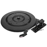 NOLITOY Retro Record Player with Advanced Turntable Mechanism and Large Gramophone Movement, Classic Vintage Style Phonograph for Home Decoration and Music Enthusiasts