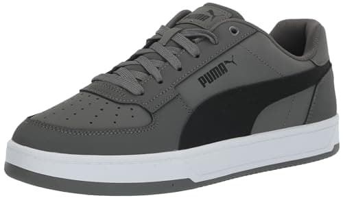 PUMA Mens Caven 2.0 Sneaker, Cool Dark Gray-PUMA Mens Black, 8.5