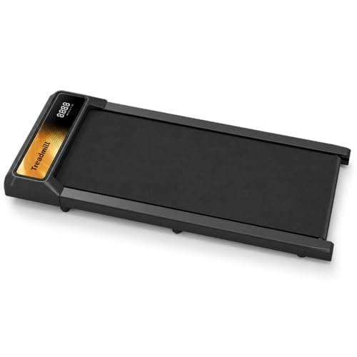 Walking Treadmill Pad with 8% Incline for Home, Under Desk Treadmill for Home Office, 2.5HP Quiet Portable Walking Mat, 265 lbs Capacity, Compact Treadmill for Small Spaces with 15" x 35.4" Belt