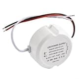 LED Transformer 12V 24V 30W Supply IP66 Waterproof AC to DC Converter Strip Lights Outdoor Indoor Compact White Install(24V 30W)