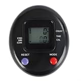 Stepper Counter Monitor with Digital Display for Cardio Equipment Tracking Time Distance Calories and for frequency, Black