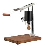 Wo Lai Gou Hand Pump Espresso Machine With Wide Stable Base, 105mm Filter Basket, Perfect For Diy Latte Lovers - Lever Arm Coffee Maker For Home Brewing