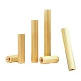 ZS Hardware M2 Double Through Hollow Brass Standoffs PCB Mainboard Pillars 20-50 Pcs ﻿(50pcs,35MM_M2)