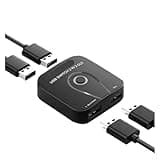 Portable Scanner, 2 Port USB .0 Switch, in, Out Output Selector, Shared Computers, Device for Keyboard, Mouse, Printer, Scanner, Disk, Wide Compatibility