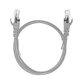 Olialia Cat 6 RJ-45 Ethernet Network Patch Cable - 6ft, Stranded, 550MHz, 26AWG, Pure Bare Copper, Flexboot Unshielded Category 6 Ethernet Cable, Dark Gray