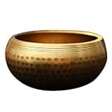 Homoyoyo Tibetan Meditation Singing Bowl Set with Copper and Wood Materials, Deep Tones for Healing and Spiritual Gifts, Includes Leather Accessories, for Meditation and Healing Practices