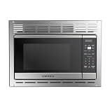 CONTOURE Built-In RV Microwave Oven, 1.0 Cu. Ft., 900W, Express Cook, Auto Menus, Stainless Steel Finish, Compact Microwave for RV & Small Kitchens
