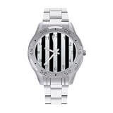 NTVOWPZO Three-Hand Analog Stainless Steel Watches for Men Easy Reader