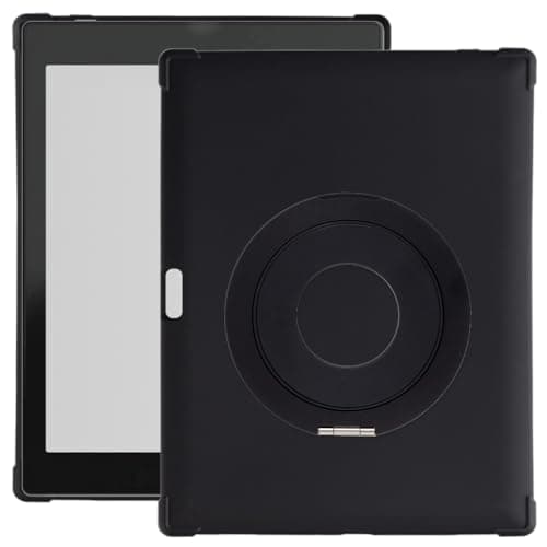 OAGELIM Case and Stand Holder Compatible with Onyx Boox Nova Air C 7.8 2022 Protective Cover with Adjustable Desktop Handle Bracket(Black+ Black)