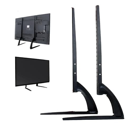 Universal TV Stand - Height-Adjustable Stand for 32-70 Inches/69.3 x 35.5 cm LCD LED, Flat & Curved TVs up to 35 kg