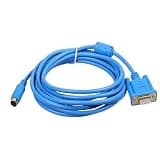 DXLBYJZKC 1pcs OP320-FX for MD204L OP320 OP320-A TG TH Touch Panel HMI Connect FX Series PLC Programming Cable MD204-FX(Gold Plated Version,3M)
