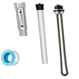 Aluminum Water Heater Replacement for Trailers 1440W Capacity and Threaded Connection Type Camping Water Heater