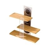 WANGHAI2024M Bookcases Creativity Light Luxury Style Desktop Bookshelf Staggered Storage Rack for Home Office