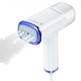 Portable Size Clothes Steamer Handheld - Foldable Steamer for Clothes Removes Fabrics Wrinkles with 1000W High Power, Fast Heat-Up, Makes Garment Soft & Smooth in Travel Home