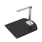 Portable Scanner, HD Book Camera with 4 LED Fill Lights, Portable Document Scanner, Automatic Correction for Passport and Card Recognition